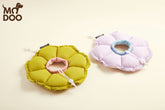Collar de recuperación para mascotas con flores